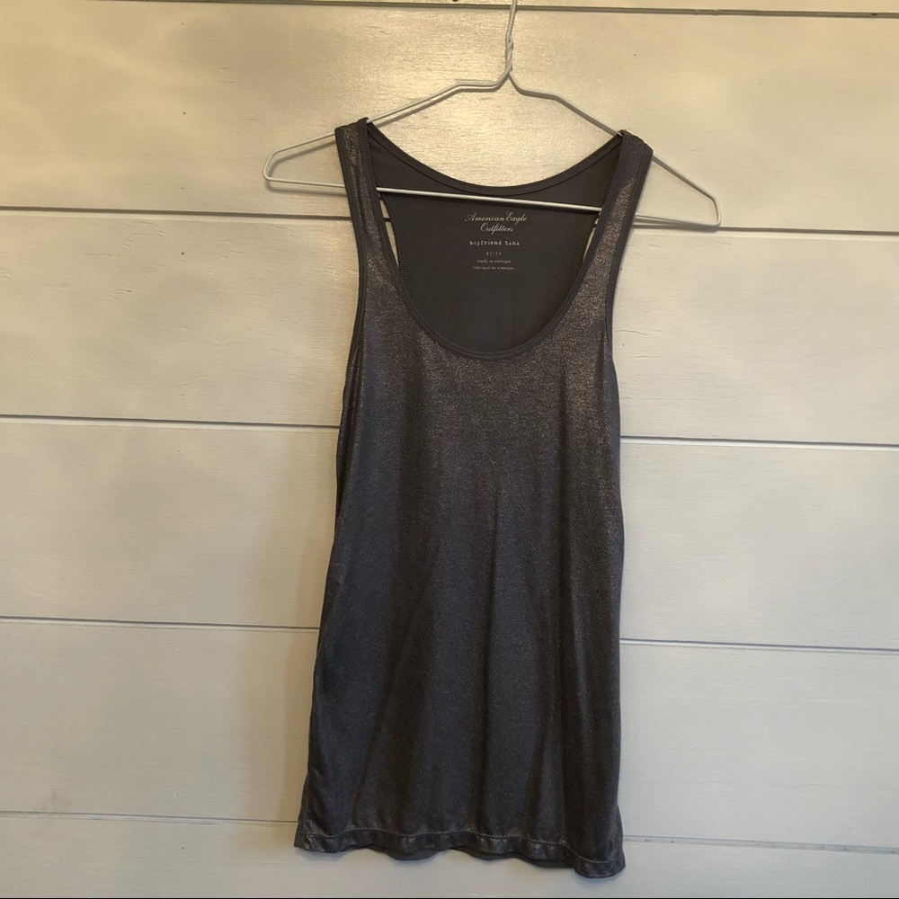 Sparkly Gray Tank